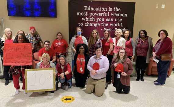 schoolboard-Rally for a Raise #RedOut with WJCEA